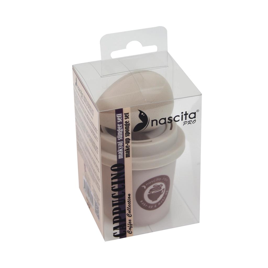 Nascita Coffee Makeup Sponge Soft Blending Applicator