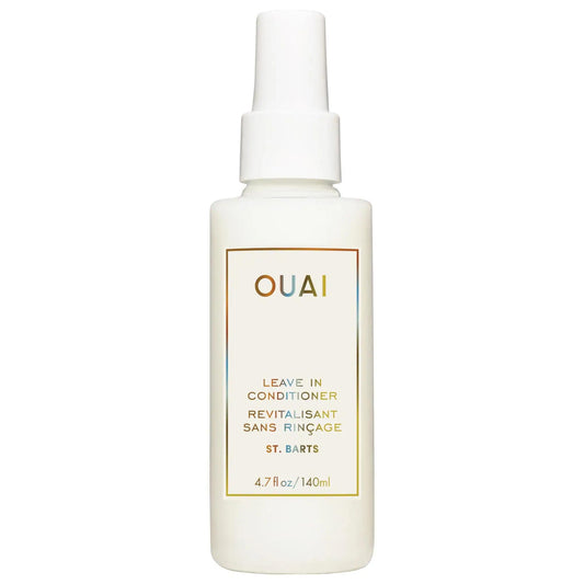 OUAI St. Barts Leave-In Conditioner: Detangle, Hydrate & Frizz Control - Heat Protection Up to 450¡F - Tropical Scented Hair Perfection