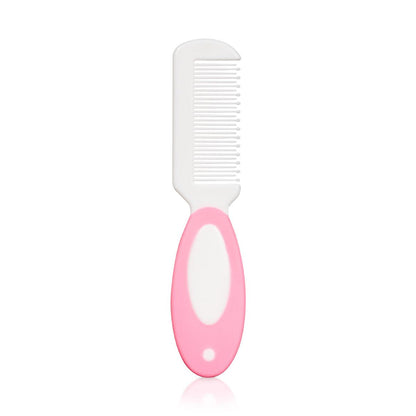 Eklips Baby Hair Brush and Comb Set - Natural Bristle Brush & Round-Tipped Comb for Gentle Infant Hair Care