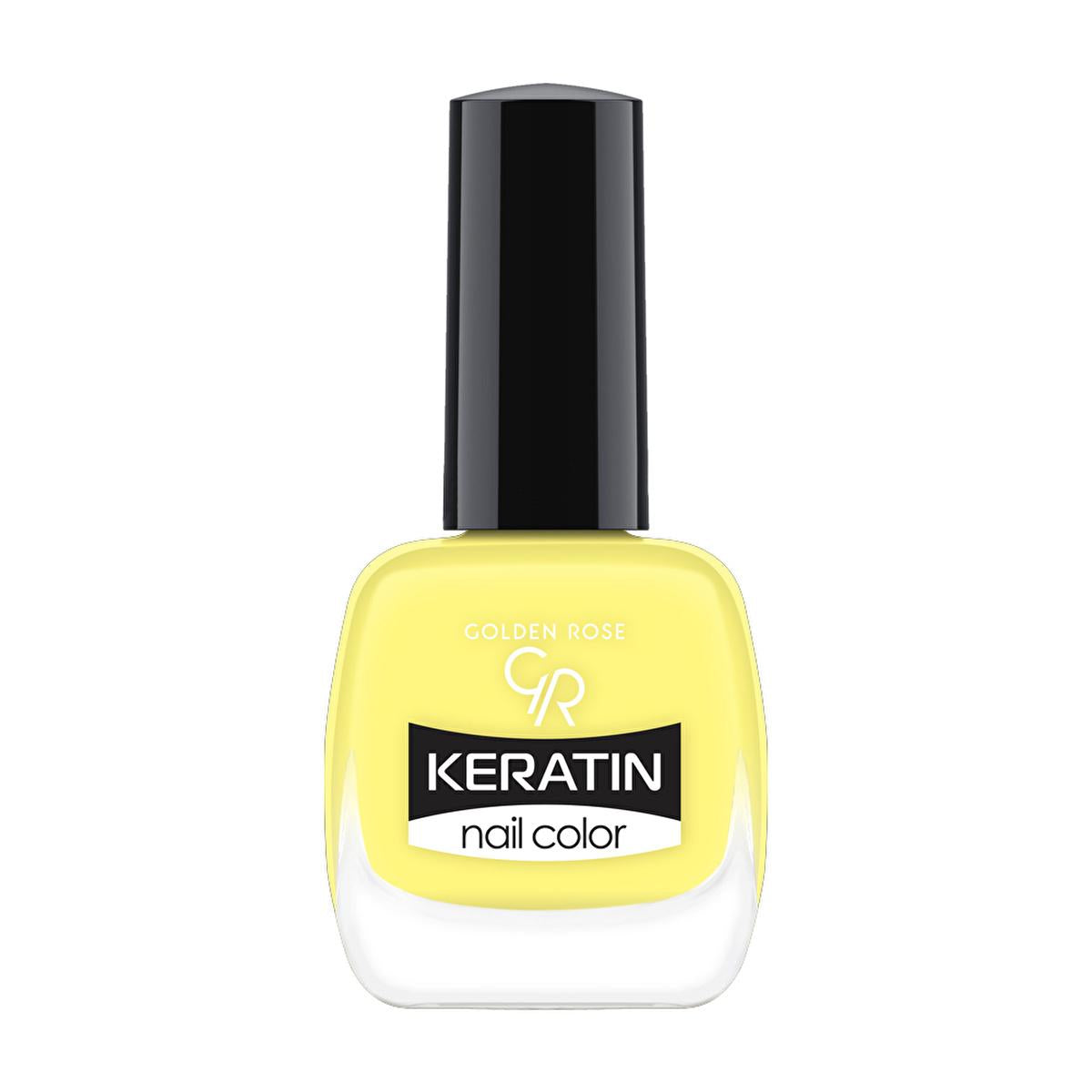 Golden Rose Keratin Nail Polish - Long Lasting & Nourishing Nail Color - Keratin Enriched Formula