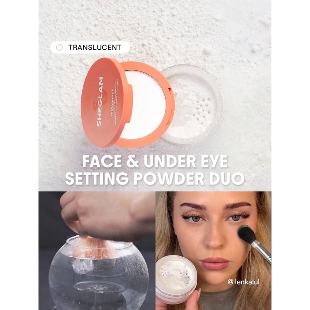 Sheglam Insta Ready Powder Duo Translucent 14g