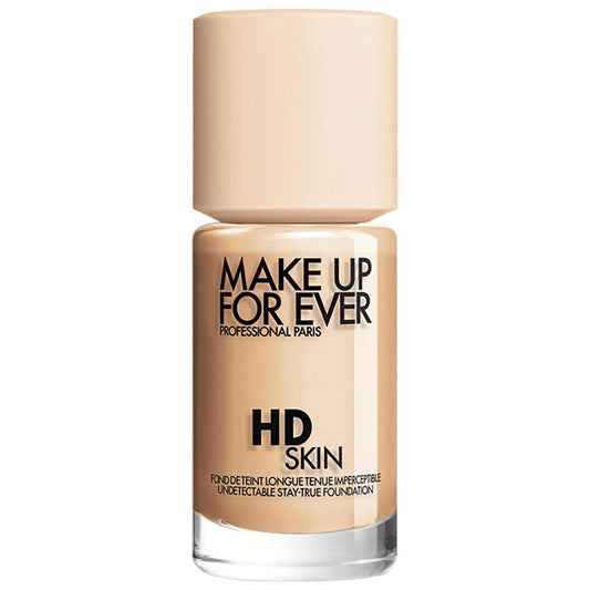 HD Skin Waterproof Natural Matte Foundation - Long-Lasting Liquid Makeup with Micro-Skin System