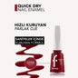 Flormar Quick Dry Nail Polish 006 Fiery Red High Pigment