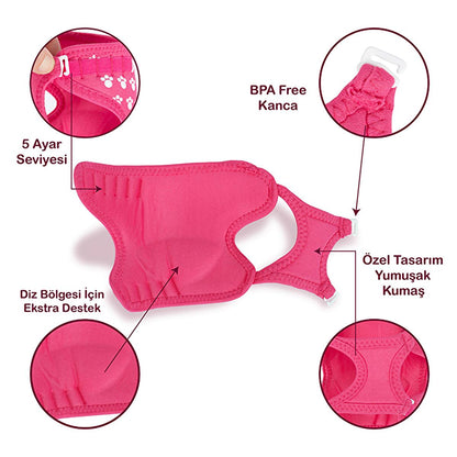 Sevi Bebe Baby Knee Pad - Adjustable, Non-Slip Crawling Protection for Infants - Ergonomic Design, Comfortable Support