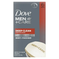 Dove Men+Care Body Soap and Face Bar Deep Clean 3.75 Oz 6 Bars