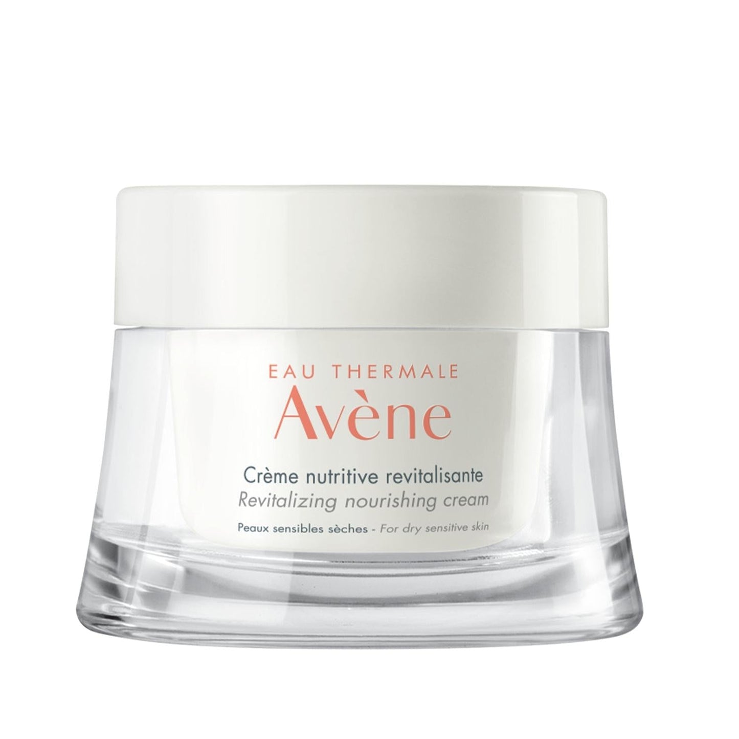Avene Revitalizing Nourishing Cream for Dry and Sensitive Skin - 50ml Moisturizing Cream