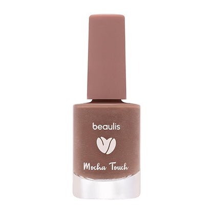 Beaulis Mocha Touch: Baltic Amber Nail Polish | Long-Lasting, Trendy Brown Nail Color for Sophisticated Style