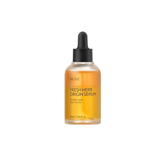 Nacific Fresh Herb Origin Serum: Organic Wrinkle Reducing and Pore Minimizing Facial Serum with Sepicalm Technology