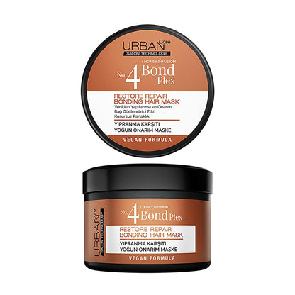 Urban Care Bond Plex Hair Mask - Repair & Nourish Damaged Hair, Vegan & Paraben-Free, 7.78 fl oz