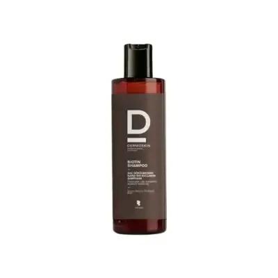 Dermoskin Biotin Hair Loss Shampoo for Men: Herbal DHT Blocker & Hair Strengthening - Reduce Thinning & Promote Hair Growth