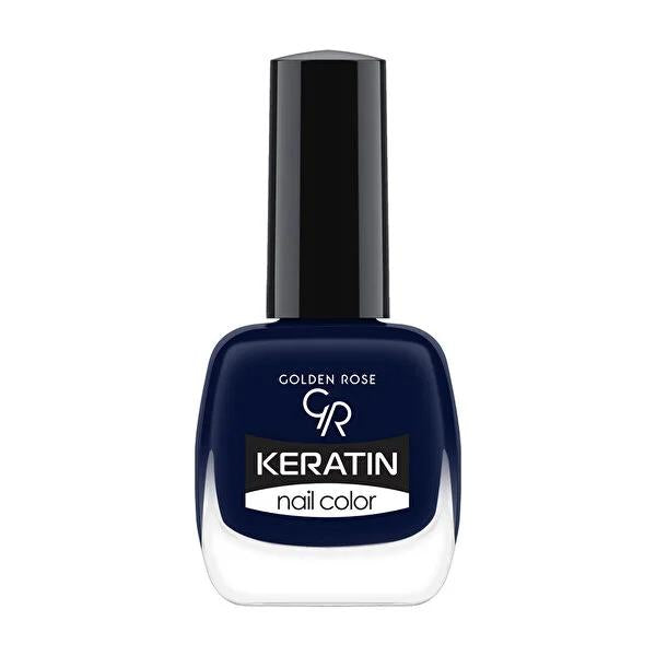 Golden Rose Keratin Nail Polish - Long-Lasting Nail Color with Keratin Benefits