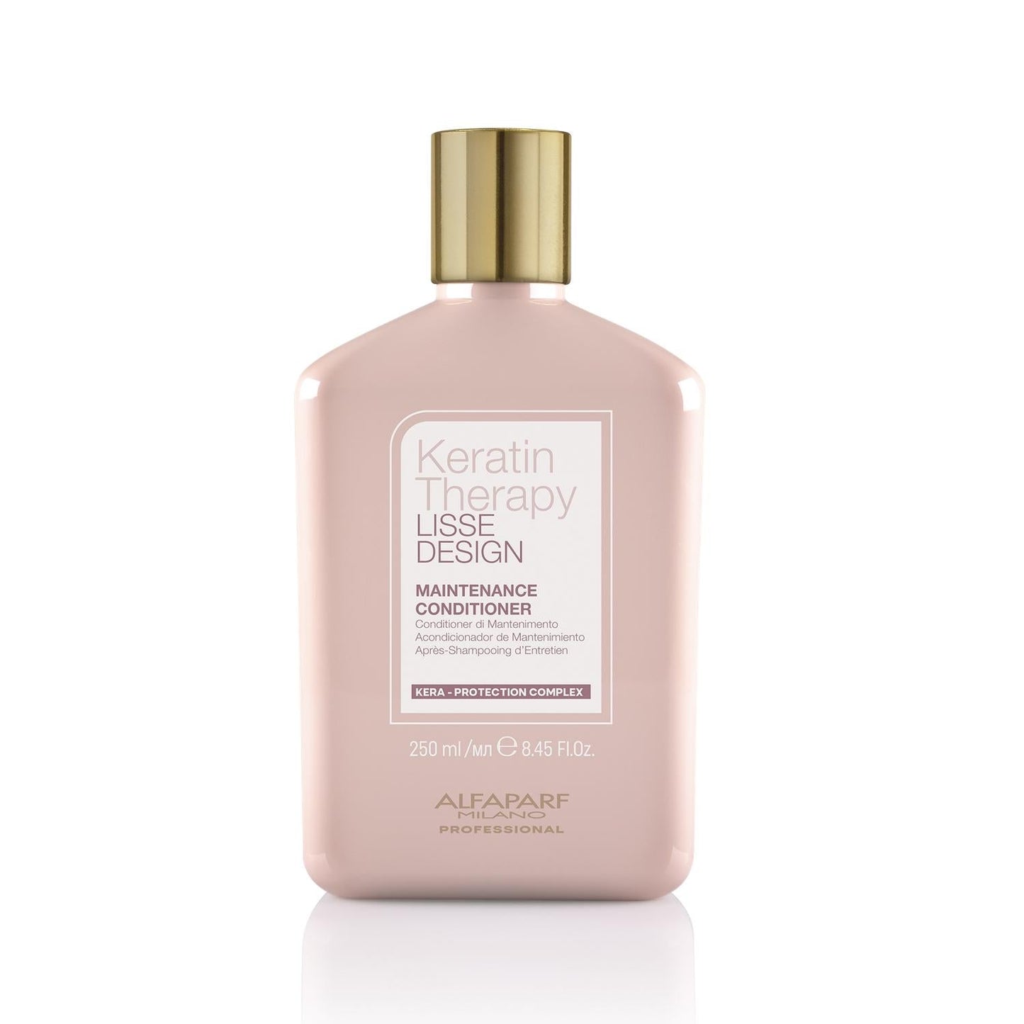 Alfaparf Keratin Therapy Lisse Design Hair Repair Cream - Nourishing Keratin Hair Care for Damaged Hair, 250ml