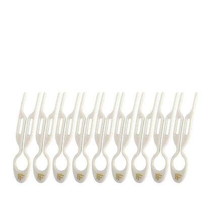 Fiona Franchimon No. 1 Hairpin Strong Hold Cream White 9 Pack