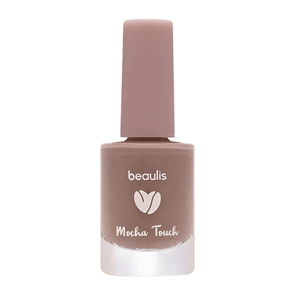 Beaulis Mocha Touch: Trendy Brown Nail Polish - Long Lasting, Smooth Application for Chic Fall & Winter Nail Colors