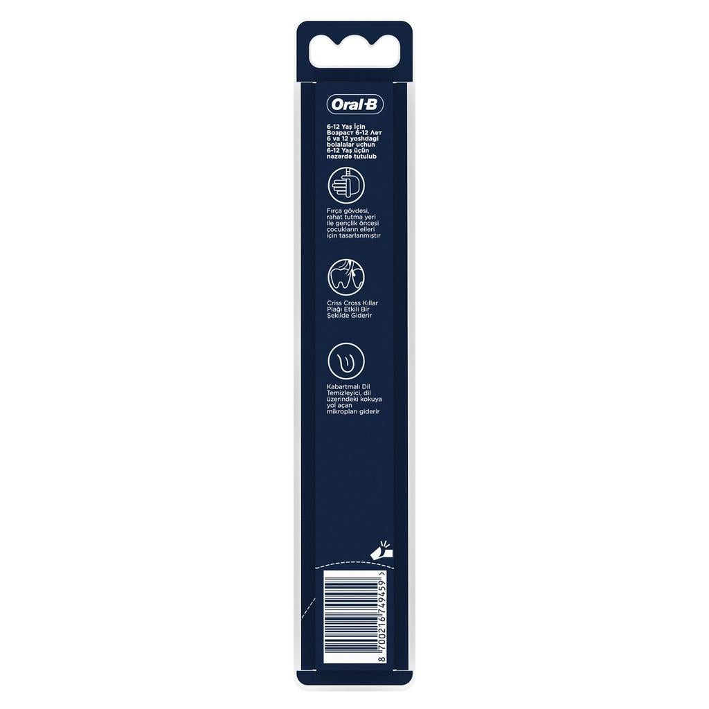 Oral-B Junior Extra Soft Toothbrush for Ages 6-12