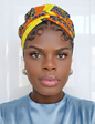 Duma Mbili African Print Bonnet wrap
