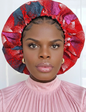 Duma Mbili Large Silk Lined Bonnet