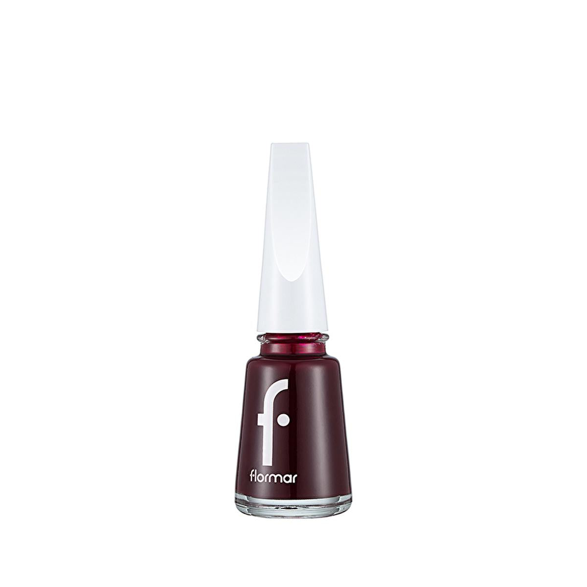Flormar Blackstar Red Nail Enamel - Long-Lasting, Vibrant Nail Color with Nail Care Benefits