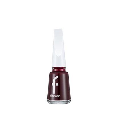 Flormar Blackstar Red Nail Enamel - Long-Lasting, Vibrant Nail Color with Nail Care Benefits