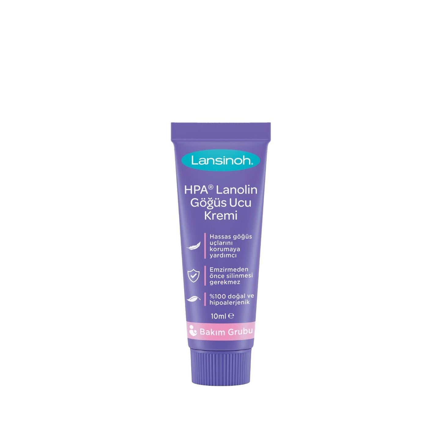 Lansinoh Nipple Cream for Breastfeeding Mothers: Soothes Sore & Cracked Nipples - Lanolin Balm for Pain Relief & Safe Baby Feeding - 0.34 fl oz