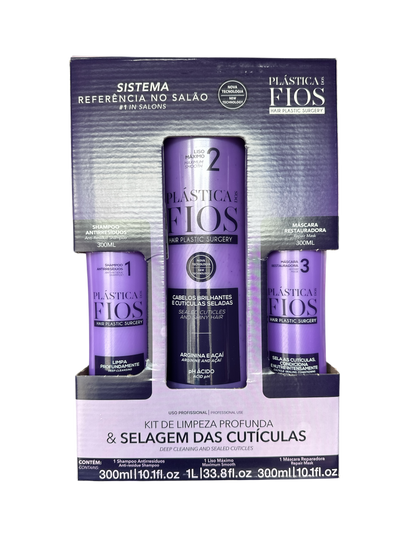 Cadiveu Plastica dos Fios Hair Plastic Surgery Kit
