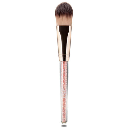 Eklips Pro Shine: Tapered Foundation Brush for Flawless Makeup - Precise Application, Blending, and Full Coverage