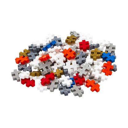 Plus Plus Astronot Educational Construction Toy for Kids - 100 Piece Creative Building Set in Reusable Tube