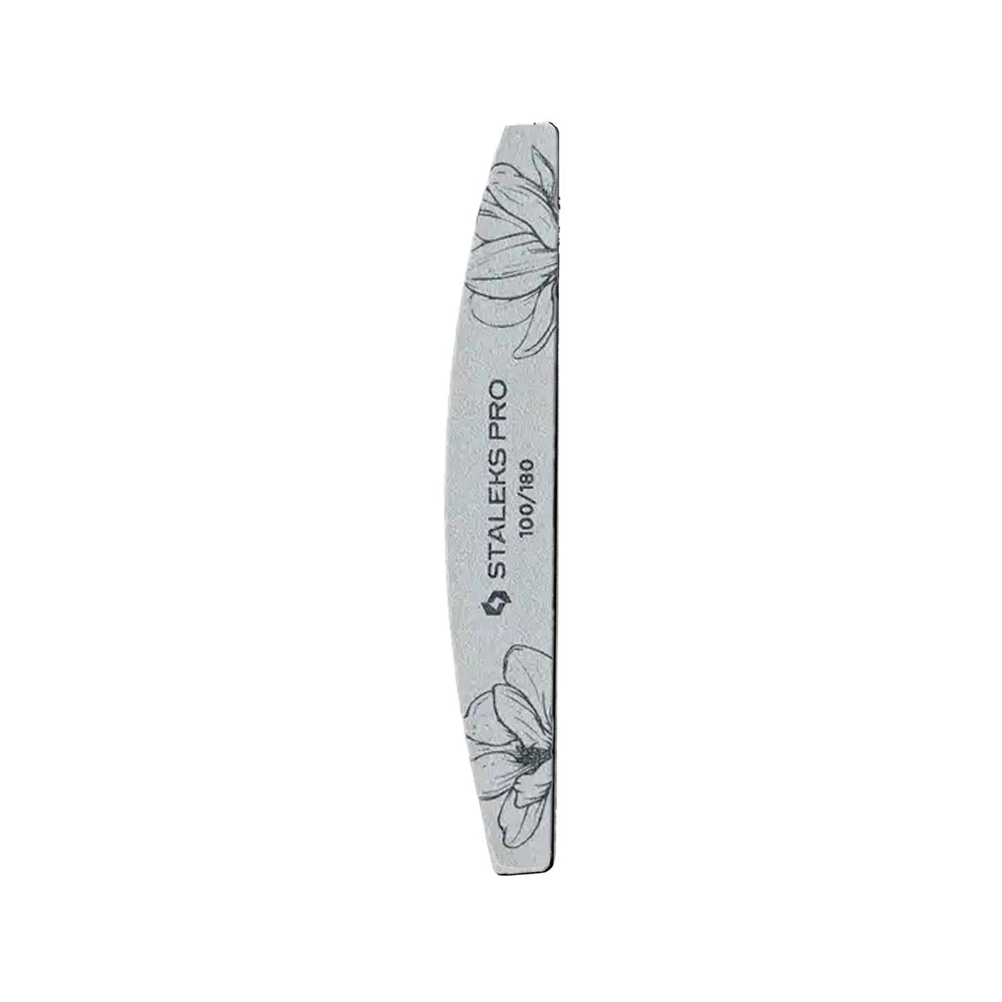 Staleks Expert 40 Half Moon Nail Files 100/180 Grit 24-Pack