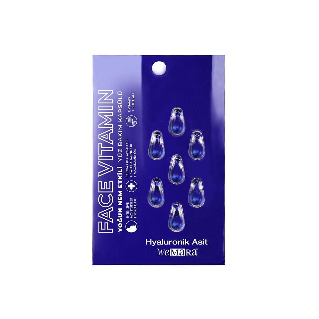WeMara Hyaluronic Acid Moisturizing Face Capsule Set 7-Count