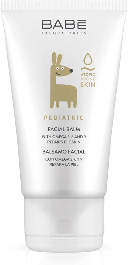 Babe Baby Facial Balm 50ml - Soothing Atopic Skin Care for Infants with Omega Fatty Acids