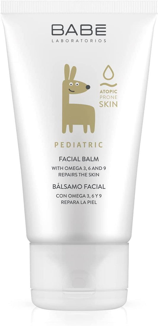 Babe Baby Facial Balm 50ml - Soothing Atopic Skin Care for Infants with Omega Fatty Acids