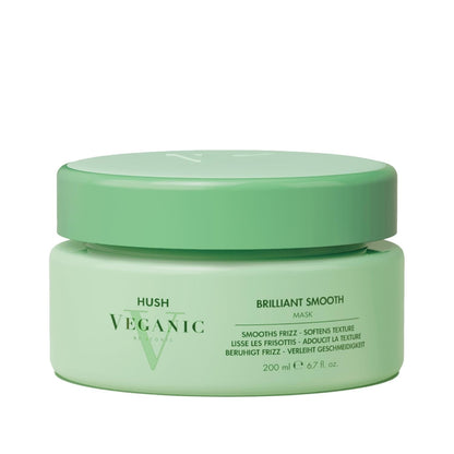 Hush Veganic Brilliant Smooth Anti-Frizz Hair Mask 200 ml