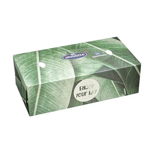 Alouette Soft & Gentle Facial Tissues - 200 Count, 2-Ply Recycled Tissues for Sensitive Skin | Everyday & Bulk Facial Tissues
