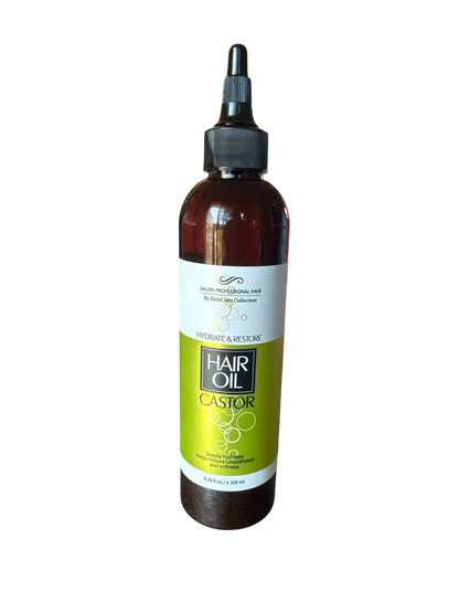 Dead Sea Collection Castor Oil For Hair Smoothness Restoration 6.76fl.oz. 200ml
