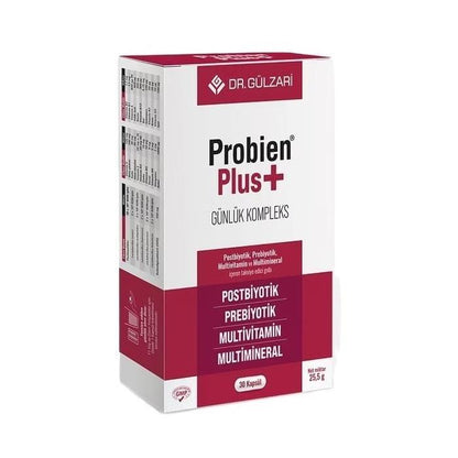 Probien Plus Daily Probiotic Supplement 30 Capsules