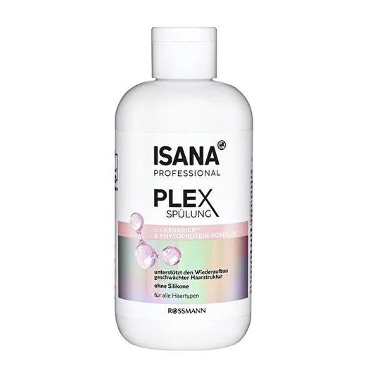 Isana Professional Plex Hair Cream 8.45 fl oz - Vegan, Dermatologically Approved Hair Care for All Hair Types