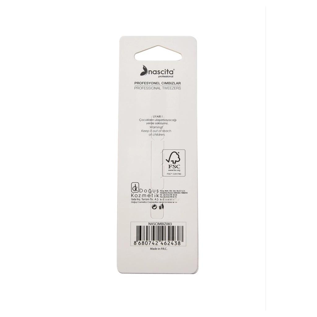 Nascita Rose Series 083 Slanted Tweezers for Precise Grooming