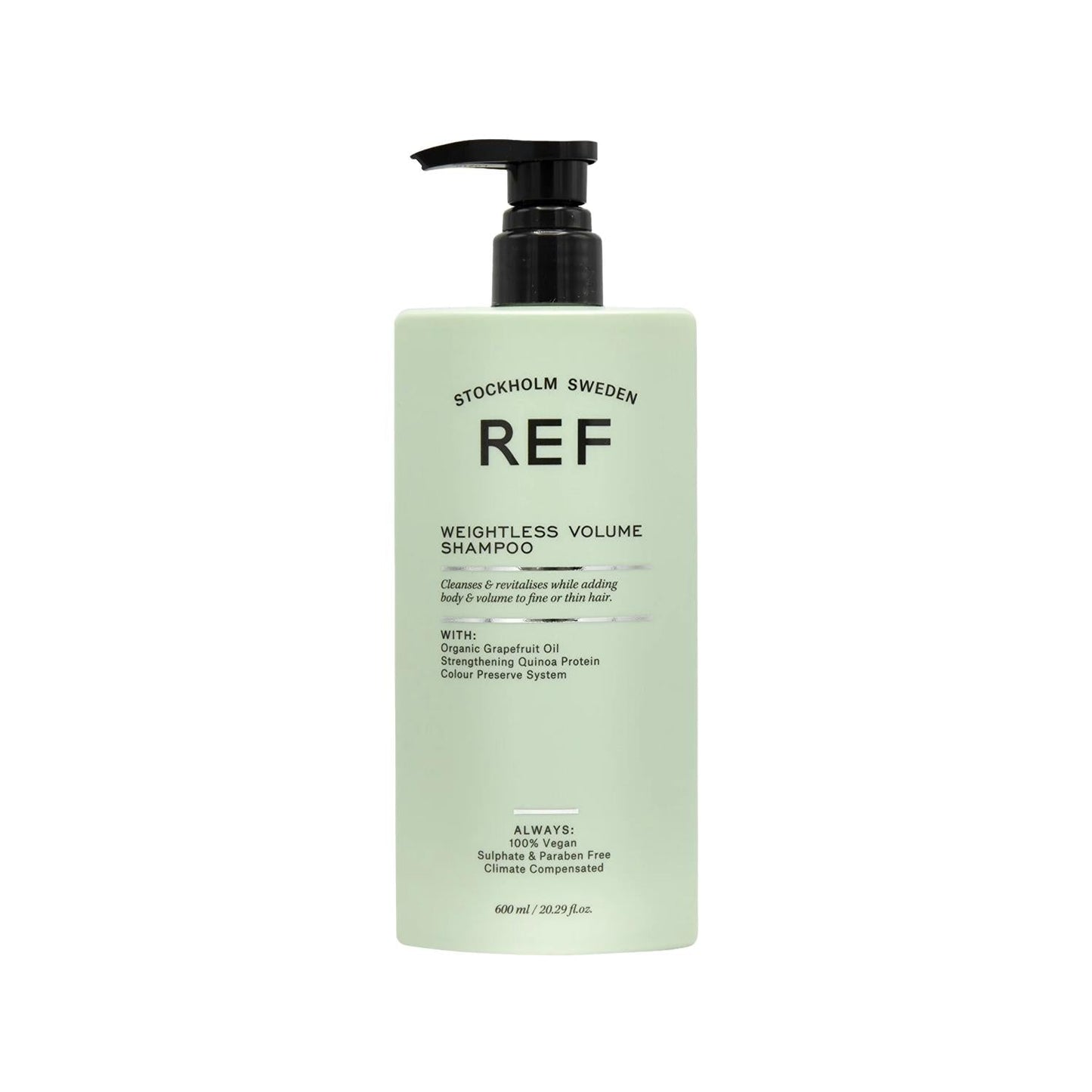 REF Weightless Volume Shampoo for Fine Hair 600 ml