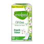 Molped Pure & Soft Daily Panty Liners - Natural Cotton, Hypoallergenic, pH Balanced, Breathable - 50 Count