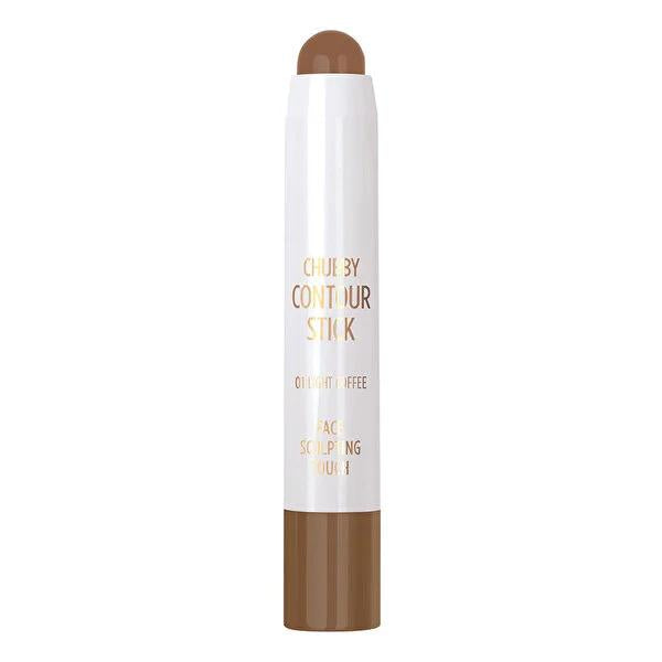 Golden Rose Vegan Contour Stick - E Vitamin Enriched, Mat Saten Finish for Enhanced Facial Definition