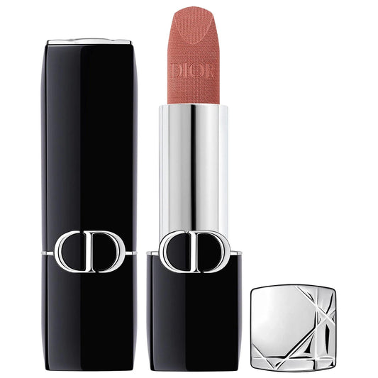 Dior Rouge Refillable Lipstick - Long-Lasting Hydrating Lip Color with Floral Care