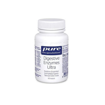 Pure Digestive Enzymes Ultra Support Supplement 60 Capsules