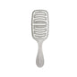 Olivia Garden Essential Care Flex Medium Hair Bristles Ice Grey Hair Brush - Gentle Detangling, High-Quality Bristles