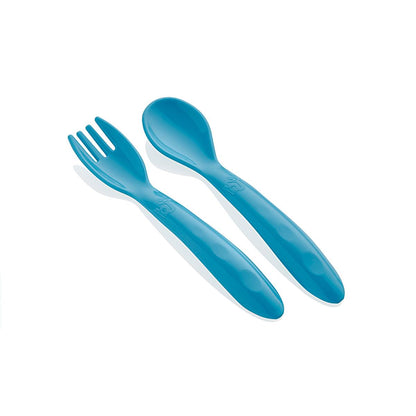 Babyjem Baby Utensil Set - Soft Baby Cutlery & Dishwasher Safe Feeding Tools for Self-Feeding Infants