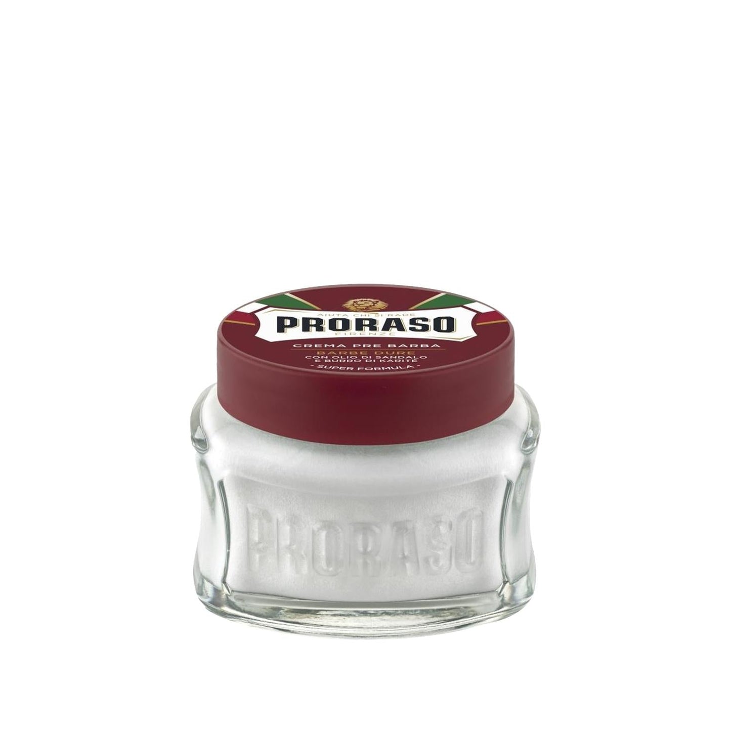 Proraso Sandalwood Essence Pre-Shave Cream for Men - Soothing, Natural Grooming for Sensitive Skin - 3.38 fl oz