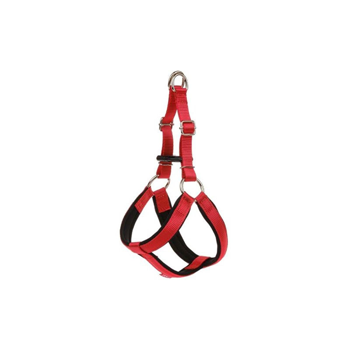 Doca Dokuma Soft Fabric Pet Collar - Red, XS Size for Small Pets, Comfortable & Stylish