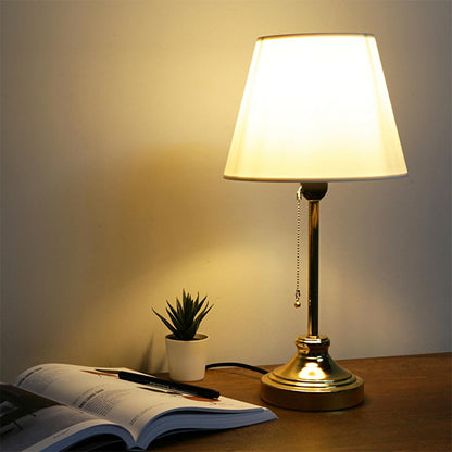 Homing Edel Gold Table Lamp with E27 Socket - Energy-Efficient LED Compatible Decorative Home Lighting
