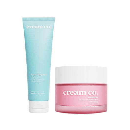 Cream Co. Dual-Action Skin Toner and Moisturizer for Even Skin Tone - Brightening Skincare, Simplifies Routine
