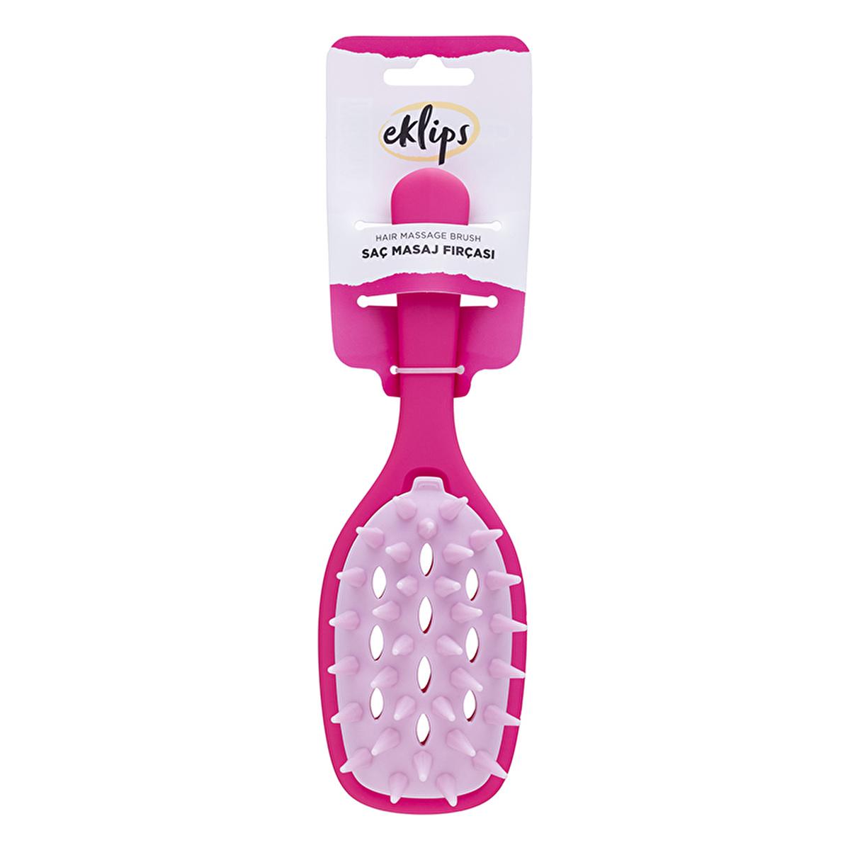 Eklips Hair Massage Brush with Ergonomic Handle - Scalp Massager for Relaxation & Hair Care
