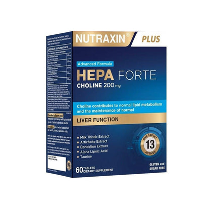 Nutraxin Hepa Forte Dietary Supplement 60 Tablets